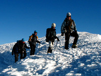 Mount Hood, 6/12/08  Ian Boyer guiding
